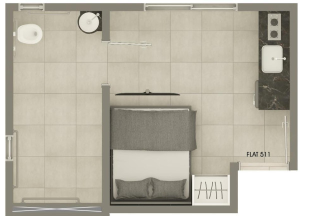 Imagem Studio com 1 Quarto à Venda, 29 m² em Jardim Oceania - João Pessoa