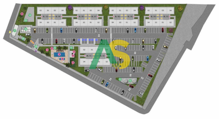 Imagem Imóvel com 2 Quartos à Venda, 43 m² em Santa Mônica - Camaragibe Imagem Imóvel com 2 Quartos à Venda, 43 m² em Santa Mônica - Camaragibe