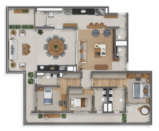 Imagem Apartamento com 3 Quartos à Venda, 122 m² em Perdizes - São Paulo