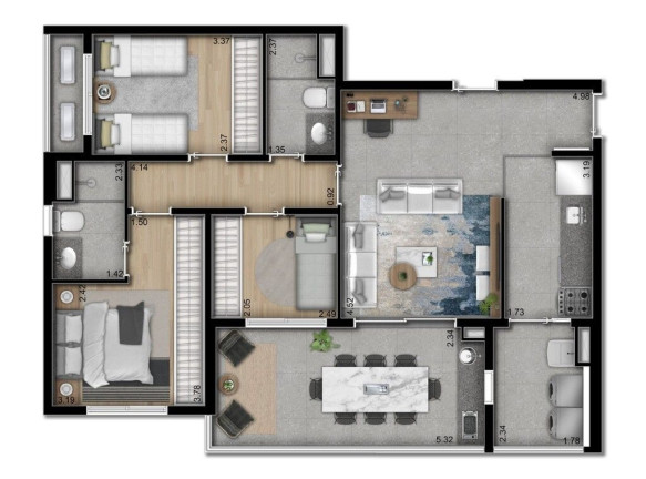 Imagem Apartamento com 3 Quartos à Venda, 85 m² em Butantã - São Paulo Imagem Apartamento com 3 Quartos à Venda, 85 m² em Butantã - São Paulo