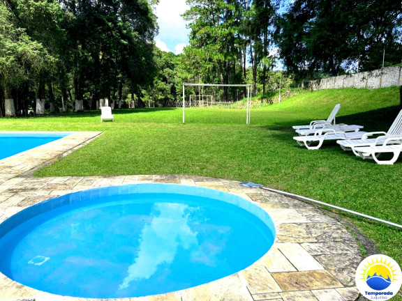 Imagem Imóvel com 6 Quartos para Alugar ou Temporada,  em Meia Légua - Juquitiba