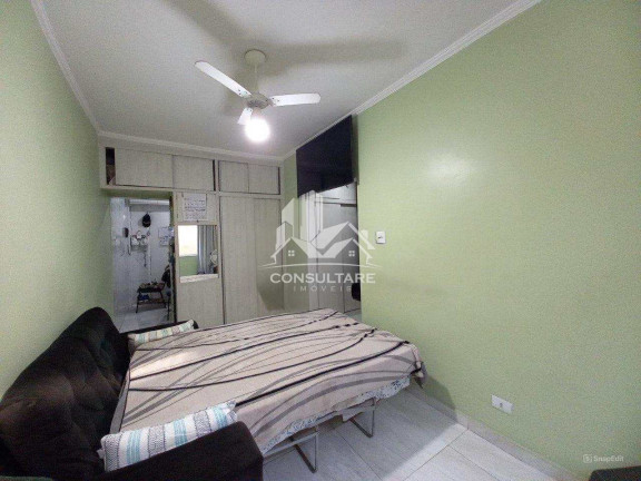 Imagem Kitnet com 1 Quarto à Venda, 24 m² em José Menino - Santos