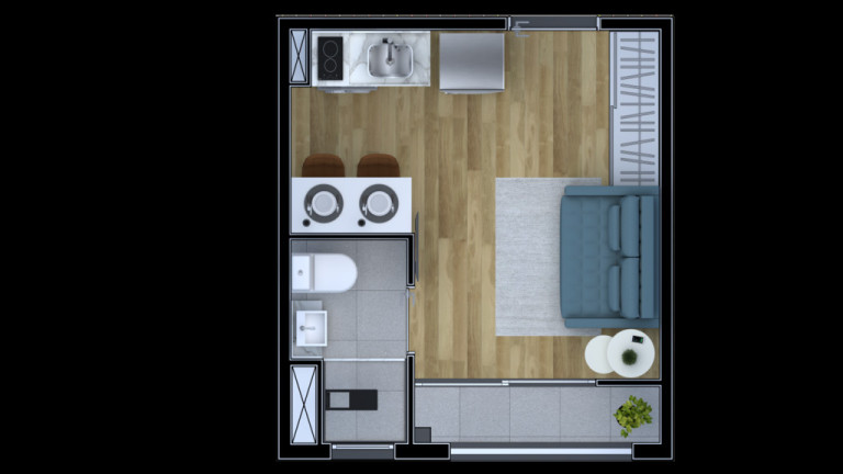 Imagem Imóvel com 1 Quarto à Venda, 17 m² em Vila Santa Clara - São Paulo Imagem Imóvel com 1 Quarto à Venda, 17 m² em Vila Santa Clara - São Paulo