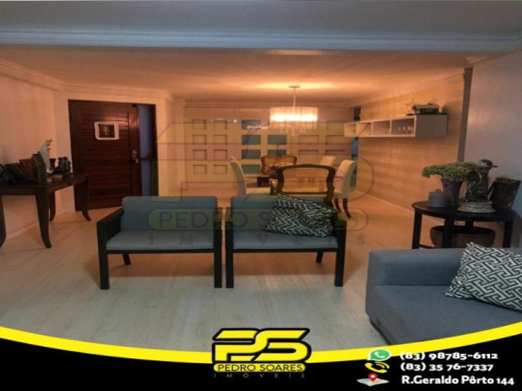 Imagem Apartamento com 3 Quartos à Venda, 120 m² em Manaíra - João Pessoa