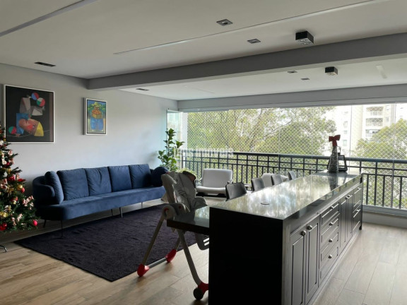 Apartamento com 3 Quartos à Venda, 128 m² em Morumbi - São Paulo