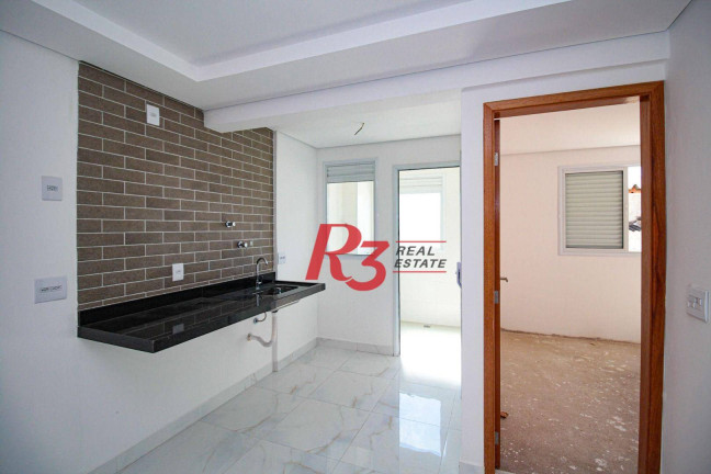 Imagem Apartamento com 1 Quarto à Venda, 46 m² em Aparecida - Santos