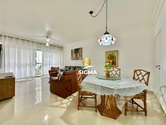 Apartamento com 3 Quartos para Alugar, 110 m² em Pitangueiras - Guarujá