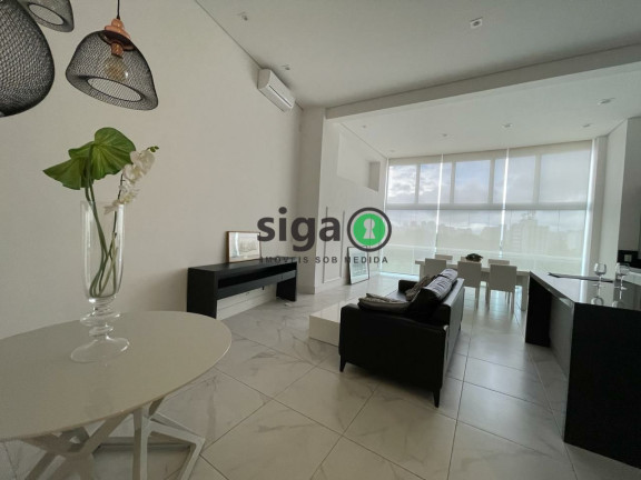 Imagem Apartamento com 1 Quarto para Alugar, 85 m² em Brooklin - São Paulo Imagem Apartamento com 1 Quarto para Alugar, 85 m² em Brooklin - São Paulo