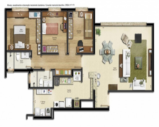 Imagem Apartamento com 2 Quartos à Venda, 87 m² em Passo Da Areia - Porto Alegre Imagem Apartamento com 2 Quartos à Venda, 87 m² em Passo Da Areia - Porto Alegre