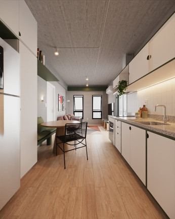 Imagem Apartamento com 2 Quartos à Venda, 41 m² em São Francisco - Curitiba