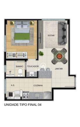 Imagem Apartamento com 1 Quarto à Venda, 56 m² em Santa Efigênia - Belo Horizonte Imagem Apartamento com 1 Quarto à Venda, 56 m² em Santa Efigênia - Belo Horizonte