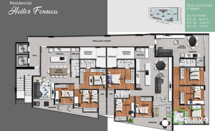 Imagem Cobertura com 4 Quartos à Venda, 230 m² em Santa Helena - Juiz De Fora