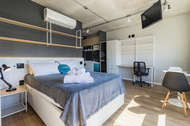 Imagem Apartamento com 1 Quarto à Venda, 27 m² em Santa Cecília - Porto Alegre Imagem Apartamento com 1 Quarto à Venda, 27 m² em Santa Cecília - Porto Alegre
