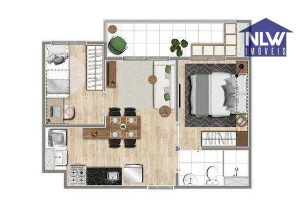Imagem Apartamento com 2 Quartos à Venda, 40 m² em Butantã - São Paulo