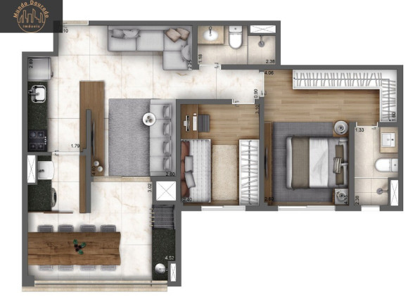 Imagem Apartamento com 4 Quartos à Venda, 119 m² em Ipiranga - São Paulo