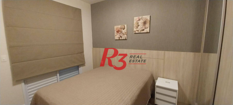 Imagem Apartamento com 1 Quarto para Alugar, 50 m² em Gonzaga - Santos Imagem Apartamento com 1 Quarto para Alugar, 50 m² em Gonzaga - Santos