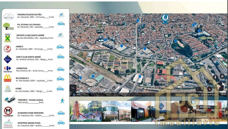 Apartamento com 2 Quartos à Venda, 68 m² em Vila Curuçá - Santo André