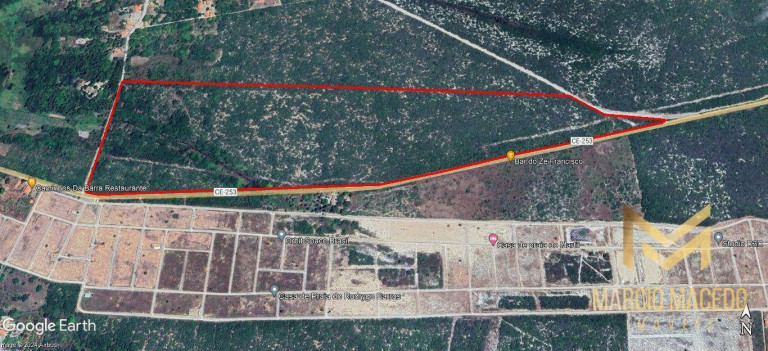 Terreno à Venda, 379.896 m² em Jacarecoara - Cascavel