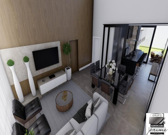 Imagem Casa com 4 Quartos à Venda, 250 m² em Alphaville Nova Esplanada - Votorantim