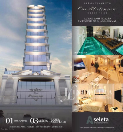 Imagem Apartamento com 3 Quartos à Venda, 114 m² em Meia Praia - Itapema Imagem Apartamento com 3 Quartos à Venda, 114 m² em Meia Praia - Itapema