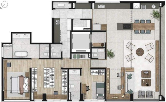 Imagem Apartamento com 2 Quartos à Venda, 137 m² em Pinheiros - São Paulo Imagem Apartamento com 2 Quartos à Venda, 137 m² em Pinheiros - São Paulo