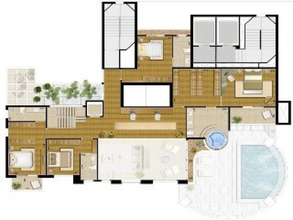 Imagem Apartamento com 4 Quartos à Venda, 297 m² em Jardim Anália Franco - São Paulo Imagem Apartamento com 4 Quartos à Venda, 297 m² em Jardim Anália Franco - São Paulo