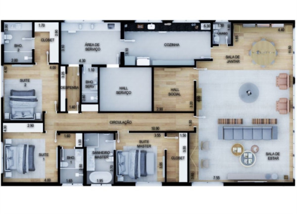 Imagem Apartamento com 4 Quartos à Venda, 285 m² em Higienópolis - São Paulo Imagem Apartamento com 4 Quartos à Venda, 285 m² em Higienópolis - São Paulo