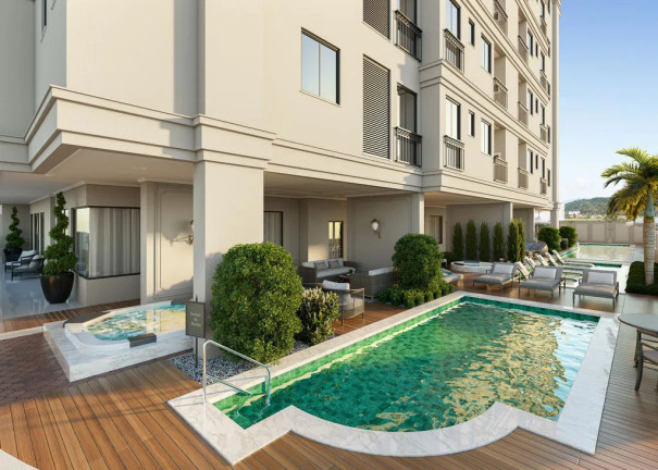 Imagem Apartamento com 2 Quartos à Venda, 79 m² em Perequê - Porto Belo