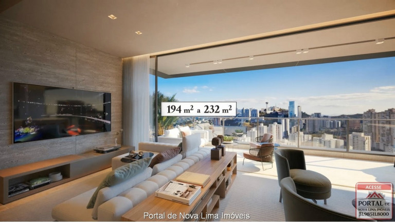 Imagem Apartamento com 4 Quartos à Venda, 224 m² em Vila Da Serra - Nova Lima Imagem Apartamento com 4 Quartos à Venda, 224 m² em Vila Da Serra - Nova Lima