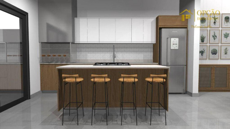 Imagem Casa com 3 Quartos à Venda, 105 m² em Residencial Piccolino - Salto