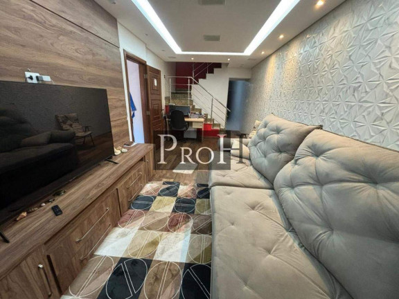 Imagem Sobrado com 3 Quartos à Venda, 248 m² em Condomínio Maracanã - Santo André