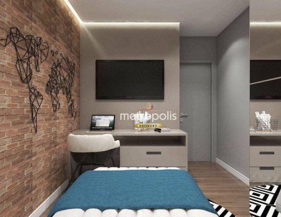 Imagem Apartamento com 3 Quartos à Venda, 161 m² em Campestre - Santo André Imagem Apartamento com 3 Quartos à Venda, 161 m² em Campestre - Santo André