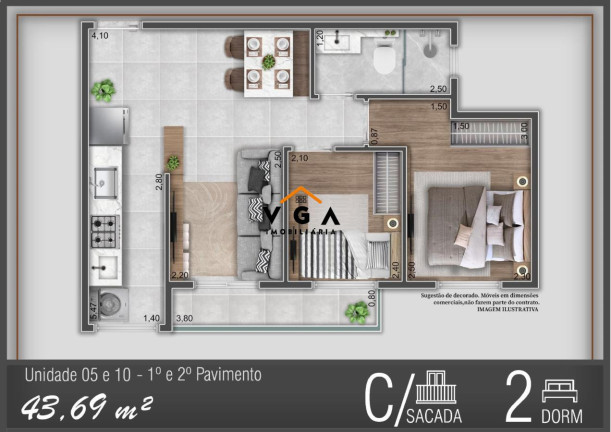 Imagem Apartamento com 2 Quartos à Venda, 40 m² em Artur Alvim - São Paulo
