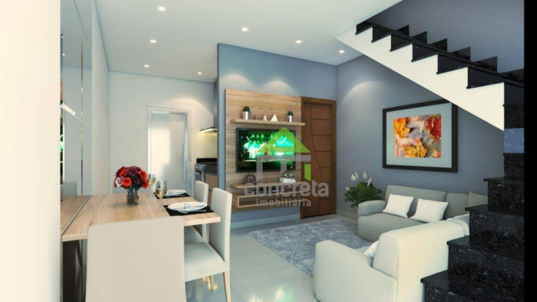 Casa de Condomínio com 2 Quartos à Venda, 52 m² em Jardim Atalaia - Cotia
