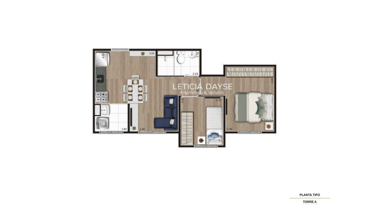 Imagem Apartamento com 2 Quartos à Venda, 37 m² em Cidade Patriarca - São Paulo