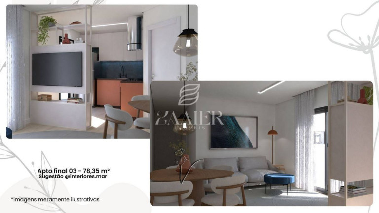 Imagem Apartamento com 3 Quartos à Venda, 90 m² em Saguaçu - Joinville Imagem Apartamento com 3 Quartos à Venda, 90 m² em Saguaçu - Joinville