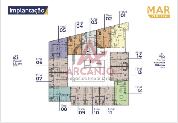 Imagem Apartamento com 1 Quarto à Venda, 35 m² em Saco Da Ribeira - Ubatuba