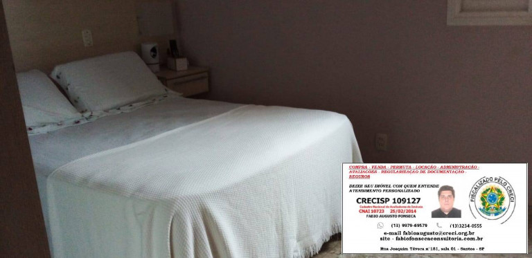 Imagem Flat com 1 Quarto à Venda, 80 m² em Gonzaga - Santos