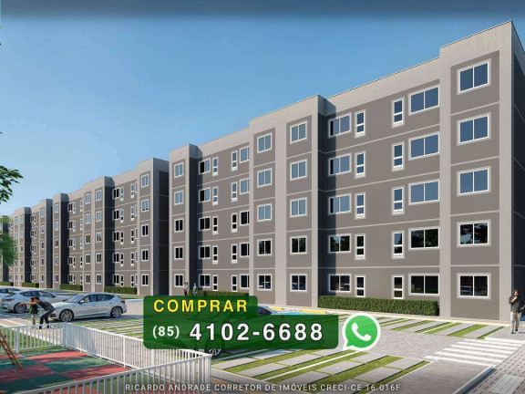 Imagem Apartamento com 2 Quartos à Venda, 40 m² em Itambé - Caucaia Imagem Apartamento com 2 Quartos à Venda, 40 m² em Itambé - Caucaia