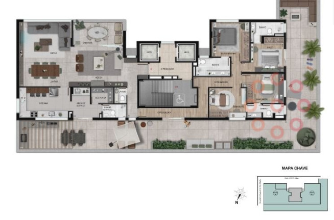 Imagem Apartamento com 4 Quartos à Venda, 80 m² em Santo Antônio - Belo Horizonte