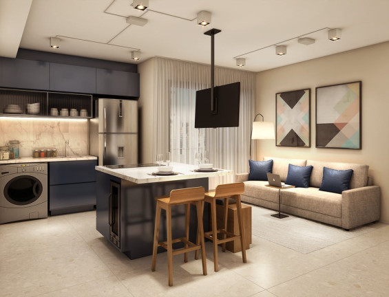 Imagem Apartamento com 2 Quartos à Venda, 33 m² em Pinheiros - São Paulo Imagem Apartamento com 2 Quartos à Venda, 33 m² em Pinheiros - São Paulo