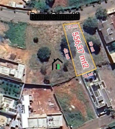 Terreno à Venda, 556 m² em Boa Vista - Patos De Minas