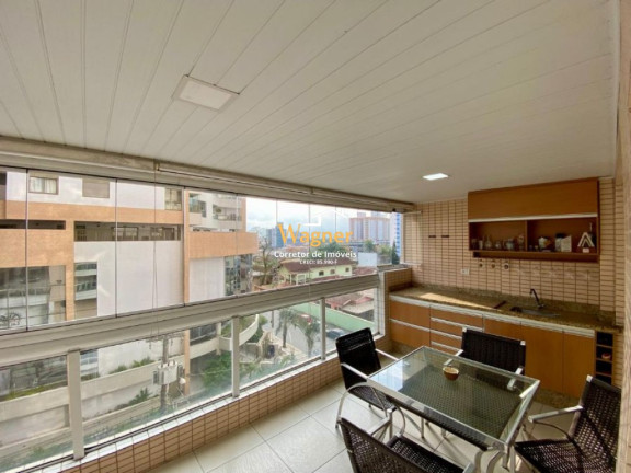 Imagem Apartamento com 3 Quartos à Venda, 103 m² em Canto Do Forte - Praia Grande