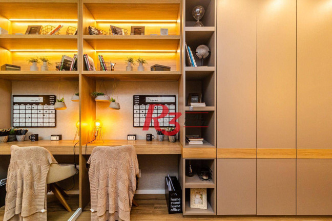 Imagem Apartamento com 2 Quartos para Alugar, 62 m² em Marapé - Santos Imagem Apartamento com 2 Quartos para Alugar, 62 m² em Marapé - Santos