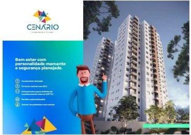 Apartamento com 2 Quartos à Venda, 60 m² em Vila Ayrosa - Osasco