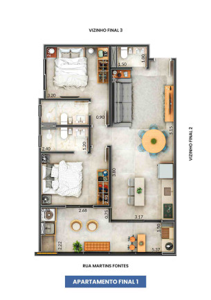 Imagem Apartamento com 2 Quartos à Venda, 73 m² em Itaguá - Ubatuba Imagem Apartamento com 2 Quartos à Venda, 73 m² em Itaguá - Ubatuba