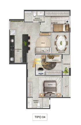 Imagem Imóvel com 3 Quartos à Venda, 91 m² em Praia De Itaparica - Vila Velha Imagem Imóvel com 3 Quartos à Venda, 91 m² em Praia De Itaparica - Vila Velha