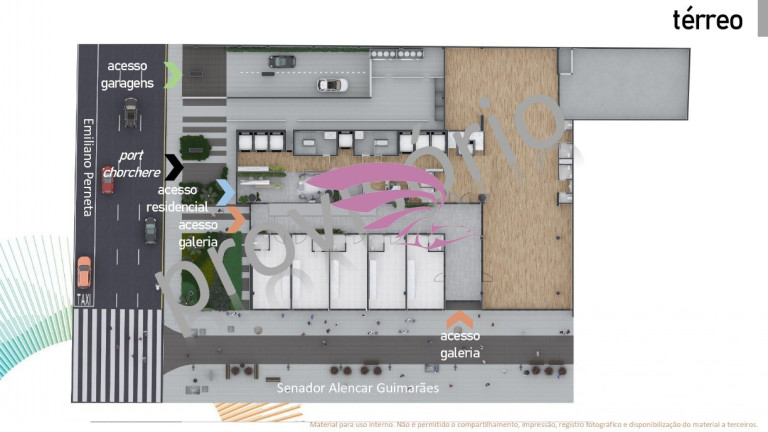 Imóvel com 2 Quartos à Venda, 51 m² em Centro - Curitiba