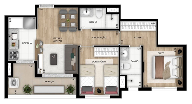 Imagem Apartamento com 3 Quartos à Venda, 67 m² em Lapa - São Paulo Imagem Apartamento com 3 Quartos à Venda, 67 m² em Lapa - São Paulo