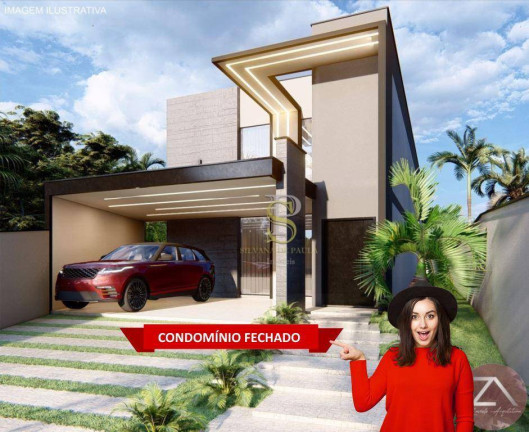 Casa com 4 Quartos à Venda, 306 m² em Condomínio Figueira Garden - Atibaia